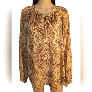 Torrid Brown Blouse Women's Size 0